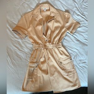 Laurie Ferraro Amazon drop khaki dress XS